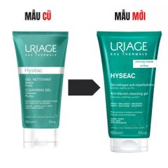 Sữa Rửa Mặt Uriage Hyseac 150mL - Gel Rửa Mặt Chuyên Dụng Cho Da Dầu, Hỗn Hợp, Ngừa Mụn Từ Pháp