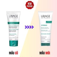 Mặt Nạ Tẩy Tế Bào Chết Uriage Hyseac 100ml - Giải Pháp Cho Da Dầu và Mụn, Mang Lại Thông Thoáng và Khỏe Mạnh