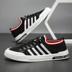 Giày Thể Thao Nam Sneaker Vải Dệt Thoáng Khí - Giày Chạy Bền, Phong Cách Thời Trang Hot Trend, Dễ Phối Đồ 325425