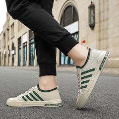 Giày Thể Thao Nam Sneaker Vải Dệt Thoáng Khí - Giày Chạy Bền, Phong Cách Thời Trang Hot Trend, Dễ Phối Đồ 325425