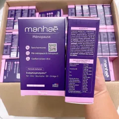 Viên Nội Tiết Manhae 30V - Hỗ Trợ Cân Bằng Nội Tiết Tố Cho Phụ Nữ, Sản Phẩm Từ Anh, Cải Thiện Tinh Thần Và Sức Khỏe Da
