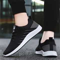 Giày Thể Thao Nam K913 - Sneakers Dệt Kim Thoáng Khí, Đế êm Lý Tưởng Cho Chạy Bộ và Đi Học, Phong Cách Hottrend 2023