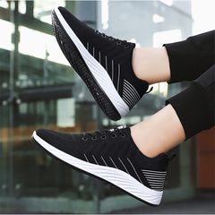 Giày Thể Thao Nam K913 - Sneakers Dệt Kim Thoáng Khí, Đế êm Lý Tưởng Cho Chạy Bộ và Đi Học, Phong Cách Hottrend 2023