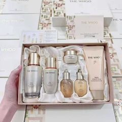 Set Tinh Chất Whoo Bichup 6SP - Mỹ Phẩm Chăm Sóc Da Cao Cấp Hàn Quốc, Chống Lão Hóa và Phục Hồi Độ Sáng Mịn Da