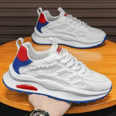Giày Thể Thao Nam Sneaker T5221 - Đế Thoáng Khí, Chống Trượt, Thời Trang, 2 Màu Dễ Phối Đồ, Phù Hợp Đi Chơi, Chạy Bộ, Gym