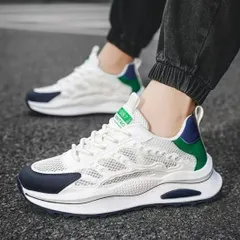 Giày Thể Thao Nam Sneaker T5221 - Đế Thoáng Khí, Chống Trượt, Thời Trang, 2 Màu Dễ Phối Đồ, Phù Hợp Đi Chơi, Chạy Bộ, Gym