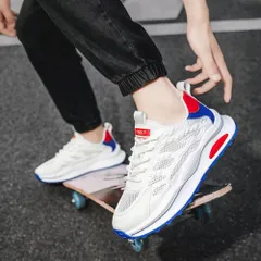 Giày Thể Thao Nam Sneaker T5221 - Đế Thoáng Khí, Chống Trượt, Thời Trang, 2 Màu Dễ Phối Đồ, Phù Hợp Đi Chơi, Chạy Bộ, Gym