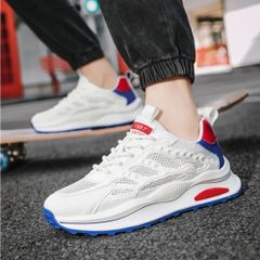 Giày Thể Thao Nam Sneaker T5221 - Thoáng Khí, Chống Trượt, Thời Trang 2 Màu - Dễ Phối Đồ, Phong Cách Năng Động