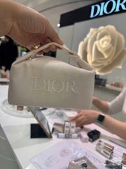 Túi Pouch Dior Tặng Khách VIP - Phụ Kiện Thời Trang Sang Trọng, Thiết Kế Tinh Tế, Đựng Mỹ Phẩm & Phụ Kiện Cá Nhân