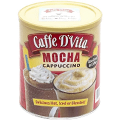 Bột Pha Cà Phê D'Vita Mocha Cappuccino 1.36 - Hương Vị Ngon, Dễ Pha Chế, Thưởng Thức Tại Nhà, Hương Vị Mỹ