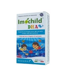 Bổ Sung DHA Imochild 20ml - Phát Triển Trí Não, Thị Lực, Tăng Cường Đề Kháng Cho Trẻ Em, Dễ Dàng Sử Dụng