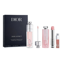 [ không hộp ] Set Son Dưỡng Dior Addict Natural Glow Set 3 Món 723570