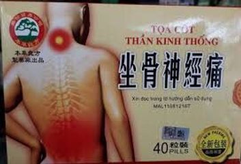 Tọa Cốt Thần Kinh Thống Glucosamine - Hỗ Trợ Giảm Đau Thần Kinh Tọa, Đau Lưng, Thoái Hóa Khớp - Sản Phẩm Chính Hãng Từ Malaysia