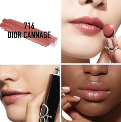[ không hộp ] Son Dior Addict Hydrating Shine Lipstick 716 Cannage Màu Nâu Đỏ 325825
