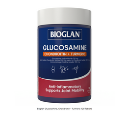 Viên Uống Bổ Xương Khớp Bioglan Glucosamine + Chondroi + Nghệ 120 Viên - Hỗ Trợ Khớp Linh Hoạt, Giảm Đau Nhức - Thương Hiệu Uớc Uy Tín