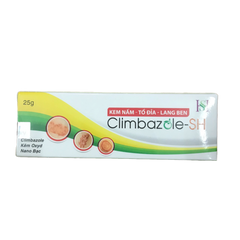 Kem Ngừa Nấm Climbazole SH - Giảm Ngứa Mẩn Đỏ Tổ Đỉa Lang Ben Da Chân Tay - 25g, Dưỡng Ẩm và Bảo Vệ Da