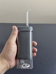 Máy Tăm Nước Waterpik WF-17CD017-1 Di Động Bác Sĩ Nha Khoa Khuyên Dùng - Thiết Kế Gọn Nhẹ, Pin Sạc Dài Hạn, 4 Đầu Phụ Kiện