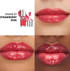 [ không hộp ] Son Bóng Yves Saint Laurent YSL LoveShine Plumping Oil Gloss 07 Strawberry Star Màu Đỏ Hồng