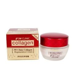 Kem Dưỡng Trắng Sáng Tái Tạo Da 3W Clinic Đỏ - Kem Làm Trắng Da, Cung Cấp Độ Ẩm, Giúp Da Mịn Màng, 60ml