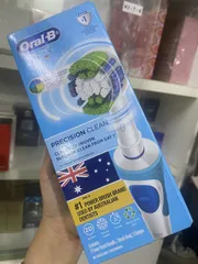 Bàn Chải Điện Oral-B Vitality Precision Clean - Bàn Chải Đánh Răng Công Nghệ 2D Giúp Làm Sạch Hiệu Quả - Chăm Sóc Răng Miệng Tốt Nhất