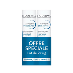 Set Son Bioderma Atoderm Ultra-Hydrating Lip Stick - set 2 cây 326400