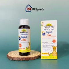 Bổ Sung Kẽm Tăng Đề Kháng Nature’s Way Kids Smart Liquid 100ml - Vitamin Hỗ Trợ Sức Khỏe Cho Trẻ Em 6 Tháng Đến 12 Tuổi