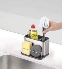 Khay Để Dụng Cụ Rửa Bát Joseph Joseph - Hộp Đựng Chất Liệu Thép Không Gỉ Tidy Thông Minh Cho Bếp