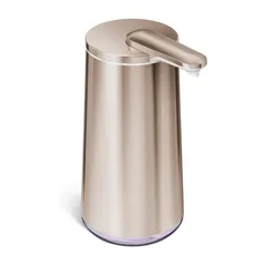 Chiết Xà Phòng Cảm Ứng Tạo Bọt Simplehuman 295ml - Bình Chiết Thép Không Gỉ Chống Thấm Nước, Pin Sạc 3 Tháng, Thiết Kế Tiện Lợi