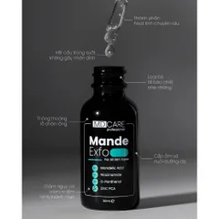 MD CARE MANDE EXFO 10ml - Tẩy Tế Bào Chết Mandelic Acid Dành Cho Da Nhạy Cảm, Căng Bóng, Làm Sáng, Mờ Nếp Nhăn, Chống Oxy Hóa