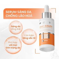 Serum Trắng Da MD CARE VITAC Arbutin - Chống Lão Hóa, Mờ Nám, Thâm Mụn, Cải Thiện Đều Màu Da, 30ml