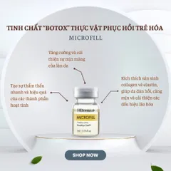 Tinh Chất Botox Thực Vật HD Derma Microfill - Phục Hồi và Trẻ Hóa Làn Da, 15 Năm Kinh Nghiệm Chăm Sóc Da Tiêu Chuẩn Y Khoa