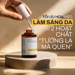 Hyaestic Serum Giảm Nám - Tinh Chất Enhancing 4% Arbutin & 10% Vitamin C, Chăm Sóc Da Sáng Mịn, Ngăn Ngừa Nám hiệu quả