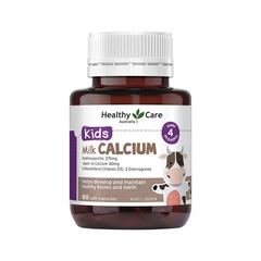 Viên Uống Canxi Healthy Care Kids 60 Viên - Hỗ Trợ Phát Triển Xương Và Chiều Cao Cho Trẻ Em, Vitamin D3 Cần Thiết