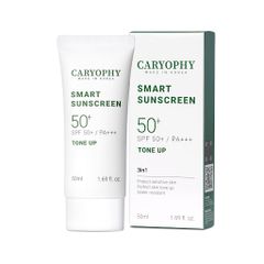 Kem Chống Nắng Caryophy SPF50+ PA+++ Tone Up 50ml - Giúp Làm Sáng Da, Bảo Vệ Tối Ưu Trước Tia UV, Dành Cho Da Nhạy Cảm