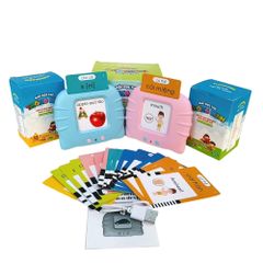 Máy Đọc Thẻ Flashcard Song Ngữ Anh Việt - Đồ Chơi Giáo Dục Sớm Cho Bé, 224 - 510 Từ Vựng Học Tiếng Anh Dễ Dàng