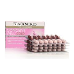 Viên Uống Thụ Thai Blackmores Conceive Well Gold 56 Viên