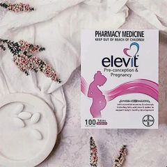 Viên Bổ bầu Elevit Cho Bà Bầu 100 Viên