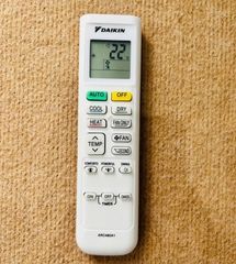 Điều Khiển Điều Hòa Máy Lạnh Daikin 2 Chiều Nóng Lạnh Mới Fullbox - Hàng Chính Hãng, Phím Êm, Bảo Hành 6 Tháng