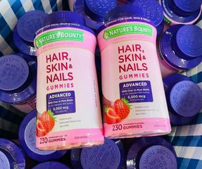 Kẹo hair skin nail Nature'S Bounty 180 viên 324392