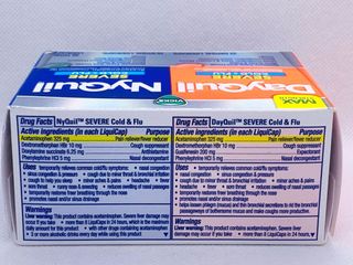 Viên Uống hỗ trợ Ho Và Cảm Cúm Ngày Và Đêm Dayquil & Nyquil- Hộp 48V