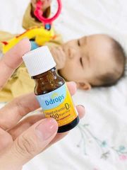 Vitamin D3 cho bé - Baby Ddrops 2.5ml, Bổ sung Vitamin D chất lượng cho trẻ, Tăng cường phát triển xương và miễn dịch