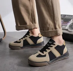 Giày Sneaker Nam W3 Thời Trang Đế Cao Su - Kiểu Dáng Đơn Giản, Thoáng Khí, Phù Hợp Đi Chơi, Chạy Bộ, Gym, Dễ Phối Đồ
