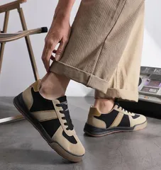 Giày Sneaker Nam W3 Thời Trang Đế Cao Su - Kiểu Dáng Đơn Giản, Thoáng Khí, Phù Hợp Đi Chơi, Chạy Bộ, Gym, Dễ Phối Đồ
