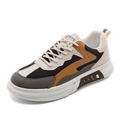 Giày Thể Thao Nam 007 - Sneaker Vải Thoáng Khí Phối Da PU - Đế Cao Su Tổng Hợp - Phong Cách Trẻ Trung, Thời Trang