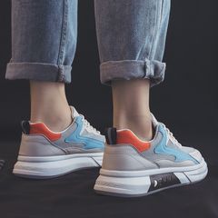 Giày Thể Thao Nam 007 - Sneaker Vải Thoáng Khí Phối Da PU - Đế Cao Su Tổng Hợp - Phong Cách Trẻ Trung, Thời Trang