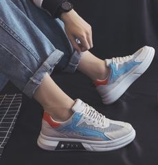 Giày Thể Thao Nam 007 - Sneaker Vải Thoáng Khí Phối Da PU - Đế Cao Su Tổng Hợp - Phong Cách Trẻ Trung, Thời Trang