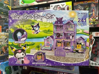 (BTX651) Đồ chơi lắp ghép ngôi nhà búp bê KUROMI giao mẫu ngẫu nhiên