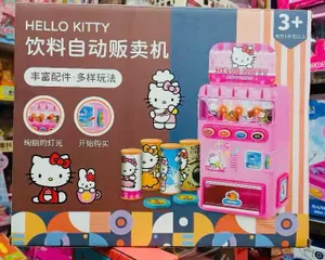 Máy Bán Nước Ngọt Hello Kitty DN1000-KT - Đồ Chơi Nhập Vai Tự Động Có Âm Thanh Dành Cho Trẻ Từ 3 Tuổi Trở Lên