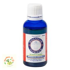 DHA BioAmicus Omega 3 Cho Trẻ Sơ Sinh - Không Tanh, Vị Ngon Dễ Chịu, Hỗ Trợ Phát Triển Não Bộ và Thị Giác
