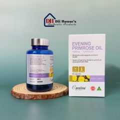 Dầu Hoa Anh Thảo Careline 1000mg - Viên Uống Làm Đẹp Da, Cân Bằng Nội Tiết Tố Nữ, Hỗ Trợ Sức Khỏe Tổng Thể 60 Viên